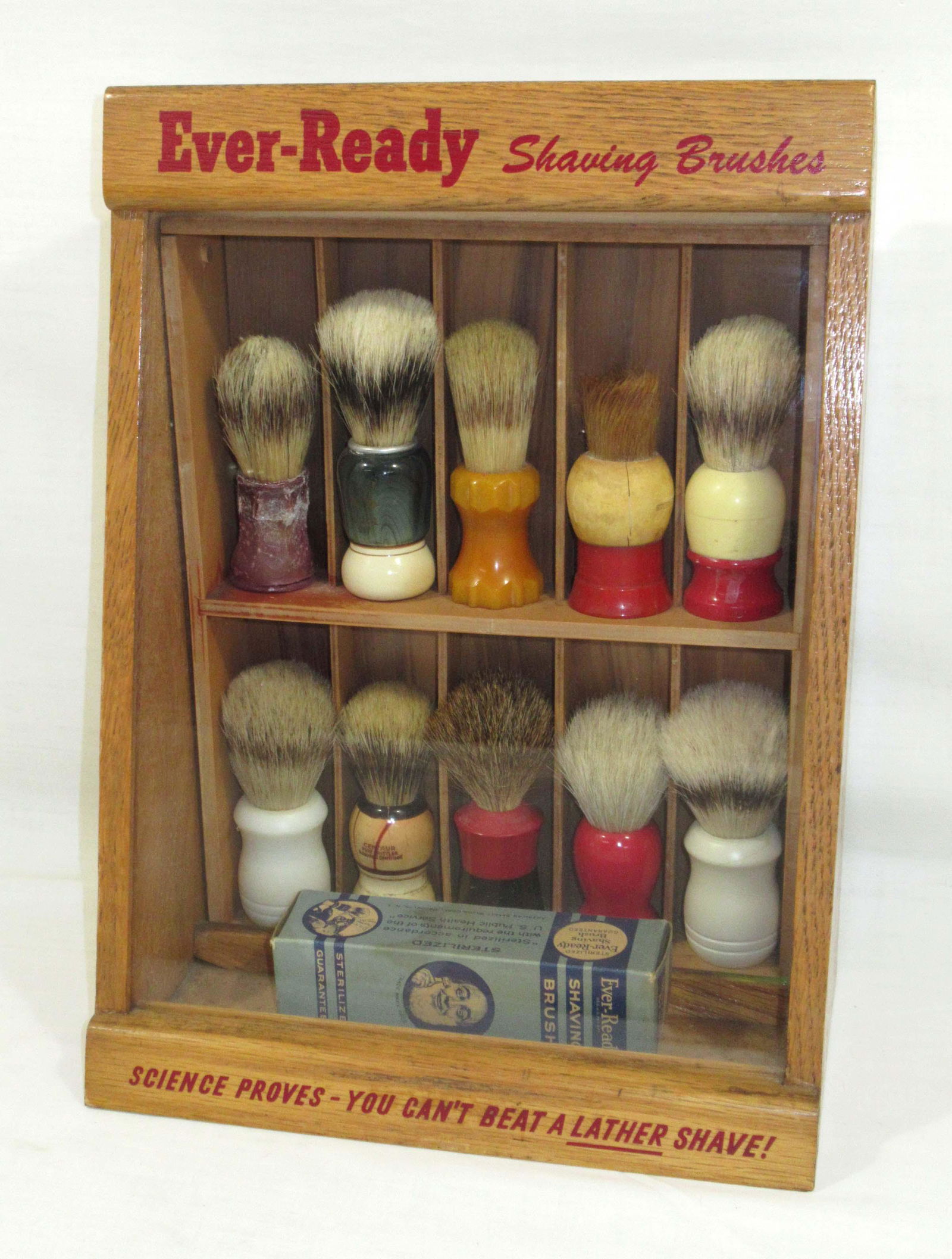 Shaving Brush Display Case (1 of 6)