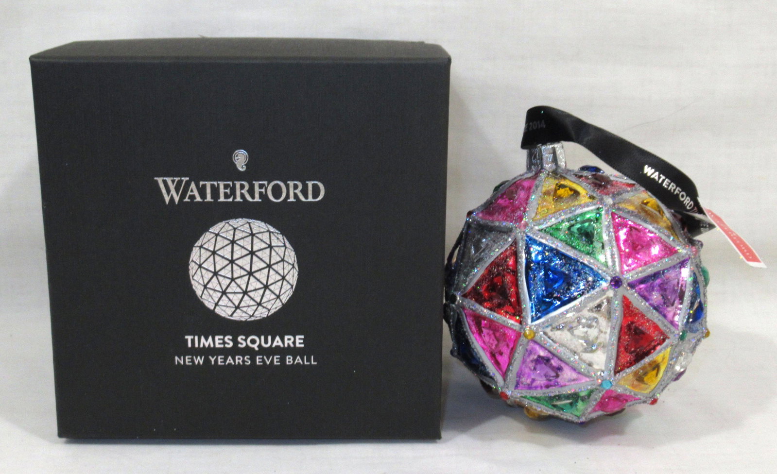 Waterford Times Square Christmas Ornament, Orig. Box: 3 3/4" ornament