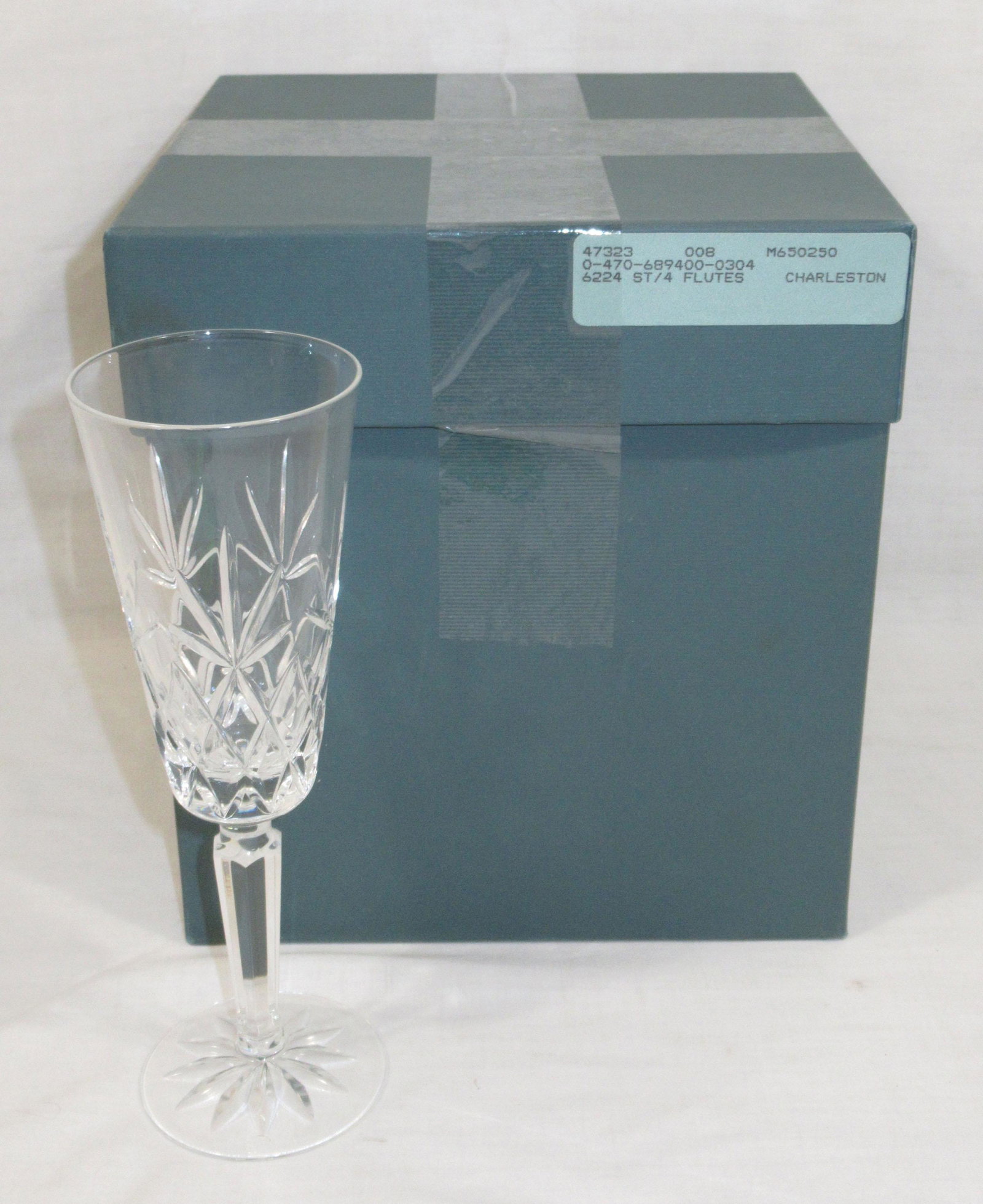 4 Lenox Charleston Flutes N.I.B.: 8"T