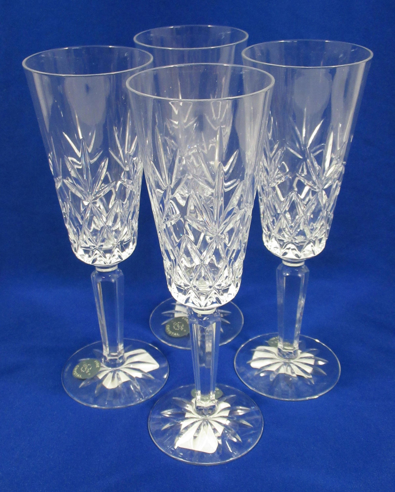 4 Lenox Charleston Flutes N.I.B.: 8"T