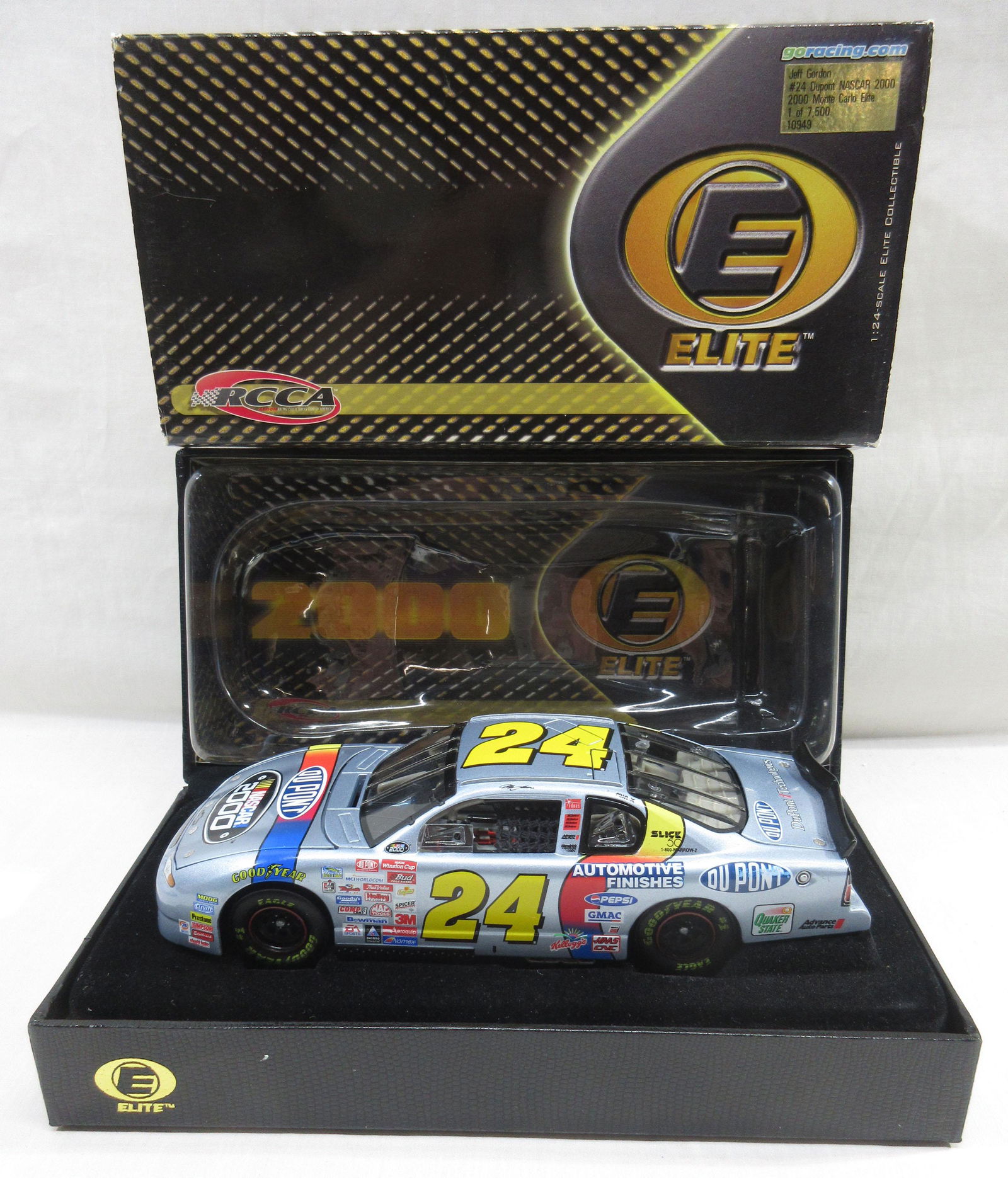 NASCAR 2000 Jeff Gordon 1:24 Car: #24 NASCAR 2000 Elite