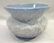 Blue & White Stoneware Spittoon