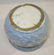 Blue & White Stoneware Spittoon - 3