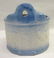 Blue & White Stoneware Salt Crock - 2