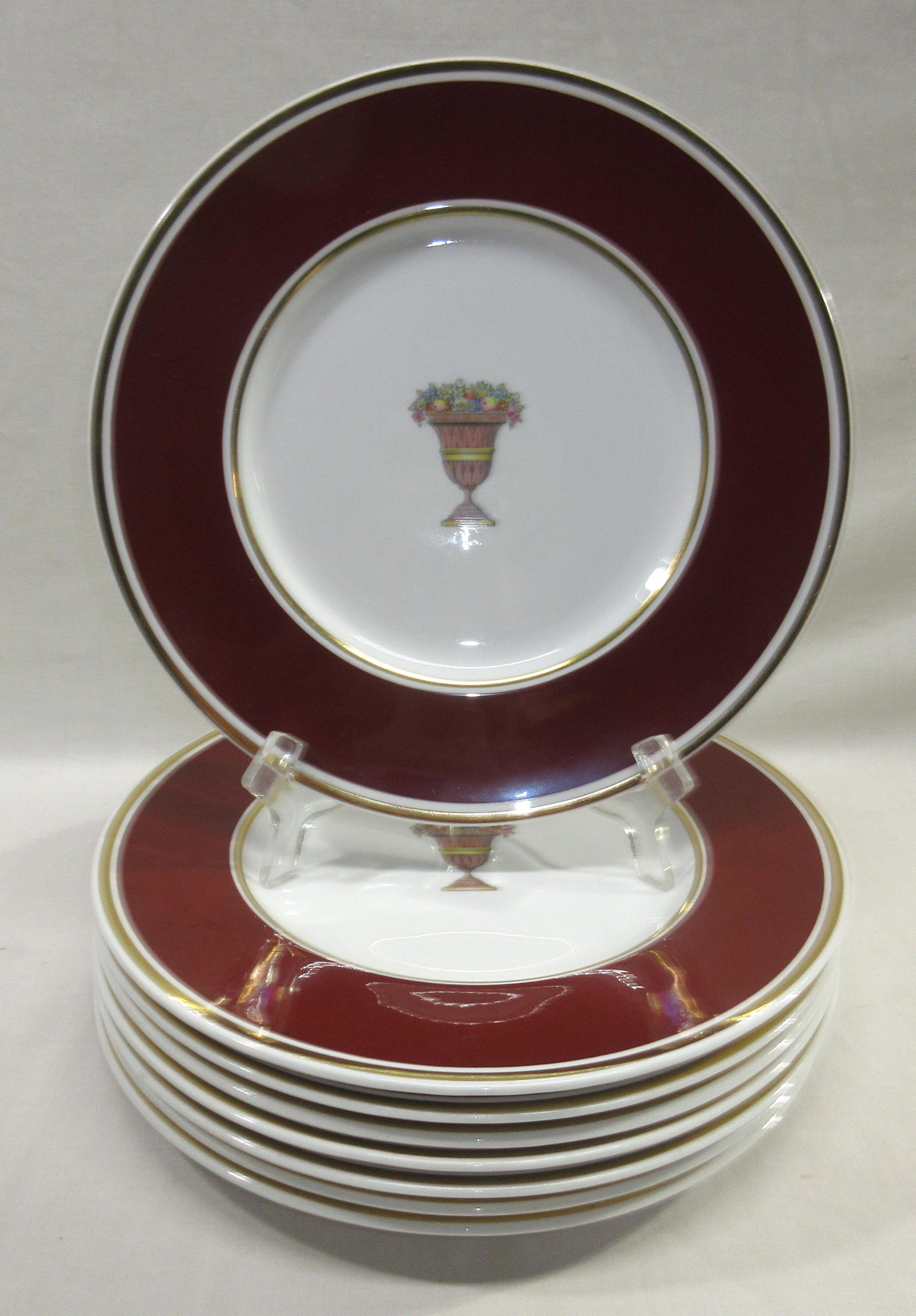 8 Spode Plates: 10 3/4"