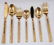 68pc Gold Plated Flatware Set - 4