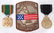 Parker Pen & Pencil, Navy Medals, Desert Storm Patch - 3