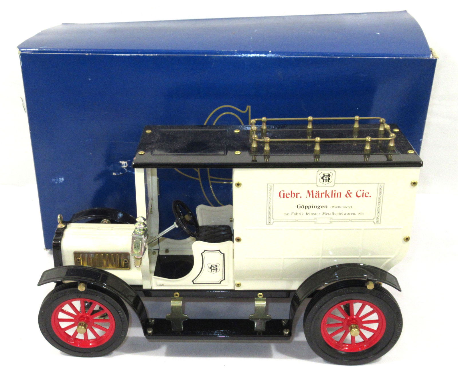 Gebr. Marklin 1920's Delivery Truck NIB: 12 1/4"L Car