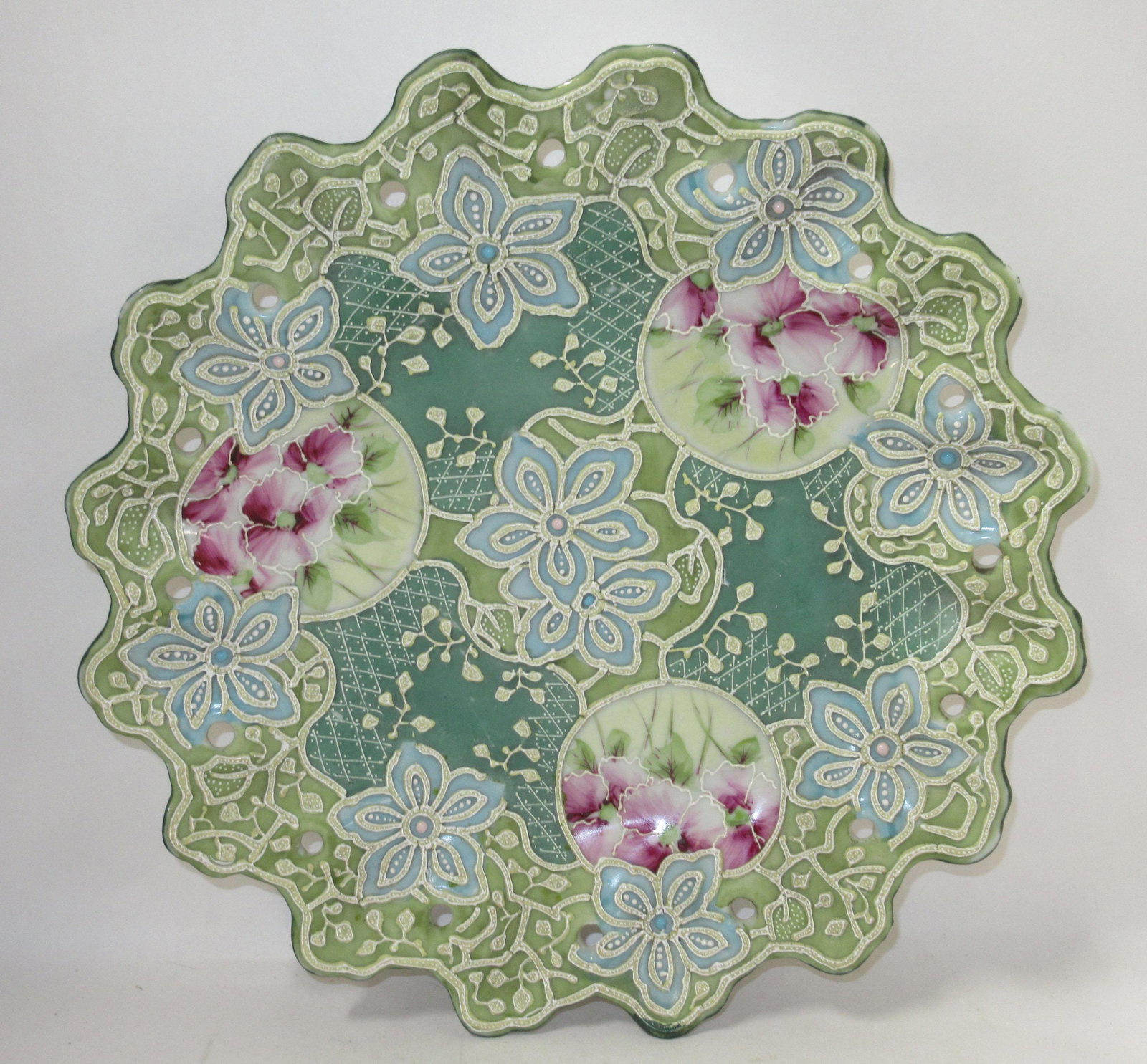 Moriage Nippon Plate: 10 3/4"