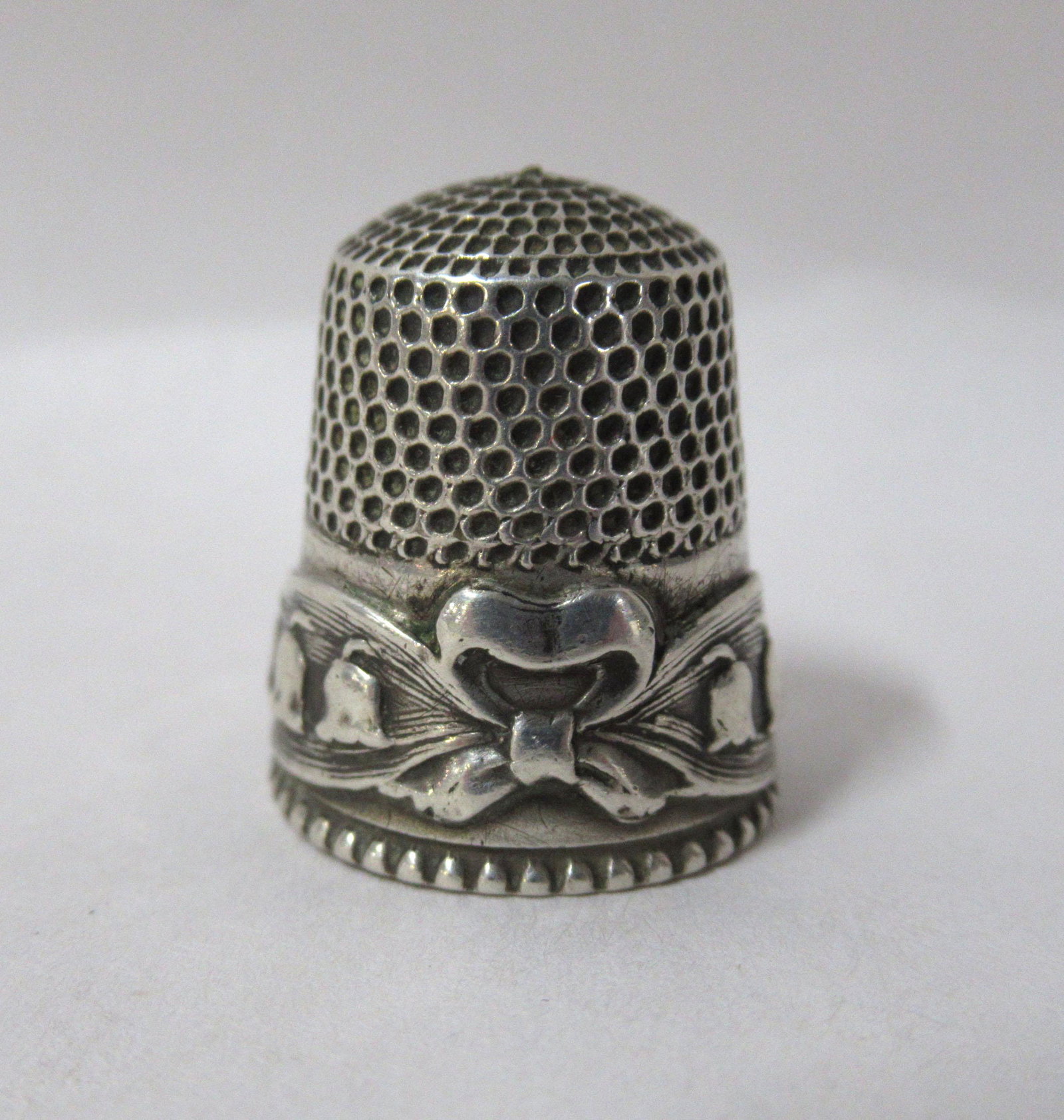 Sterling Thimble: Sz 7