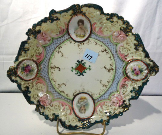HP Nippon Portrait Plate: 11 1/4"