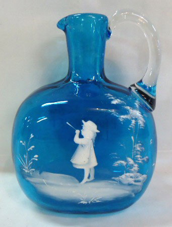 Mary Gregory Limoges Liqueur Decanter: 6"
