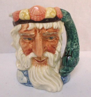 Royal Doulton Toby, "Neptune": 3 3/4"