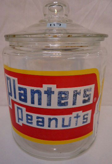 Planters Peanut Store Jar: 10"