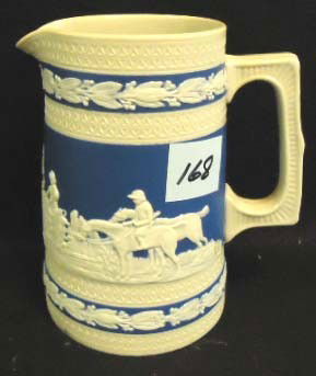 Spode Jasperware Pitcher: 5 1/4"