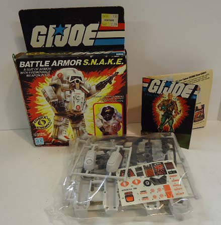 GI Joe Battle Armor S.N.A.K.E. NIB Unopened