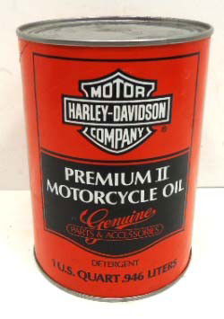 1 Qt. Harley Davidson Motor Oil: 5 1/2"