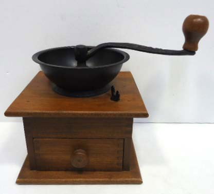 Wood Coffee Grinder: 1 Pc.