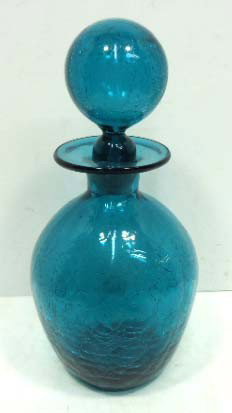 Blenko Bottle: 11"