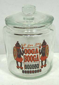 Ooga Booga Jungle Licorice Candy Jar: 4 1/2" X 6"