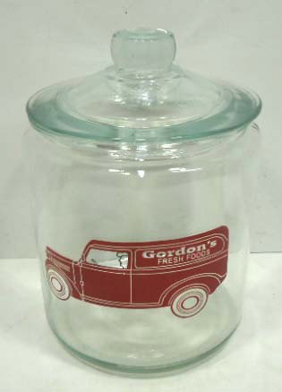 Gordon's Fresh Foods Cookie Store jar: 10"