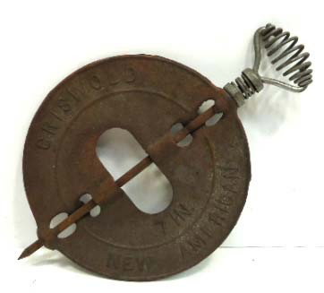 Griswold Stove damper: 7"