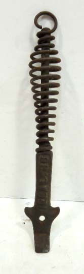 Ideal 66 Cast Iron Wood Stove Lid Lifter Tool: 9"