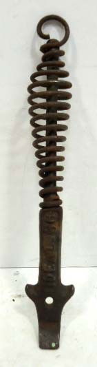 Ideal 66 Cast Iron Wood Stove Lid Lifter Tool: 9"