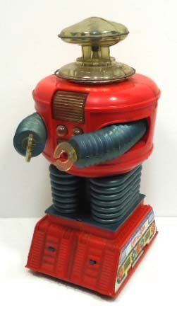 Batt. Op. "Lost In Space" Robot: 12 1/2"-Remco 1966