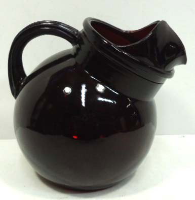 Ruby Red Pitcher