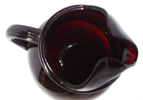 Ruby Red Pitcher - 3