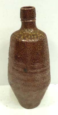 Stoneware Bottle: 9 1/4"