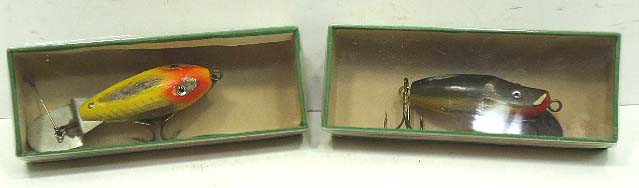 2 Creek Classic Wood Fishing Lures: 3" & 3 1/@'