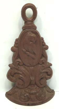 Cast Iron Doorstop of Parrot: 9"