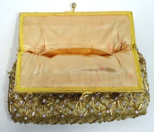 2 Pc. Beaded Drawstring Purses - 3