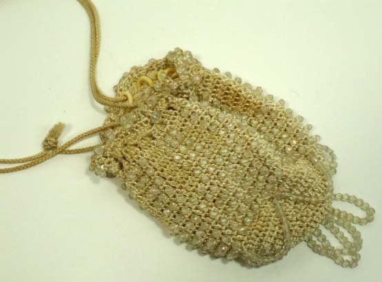 2 Pc. Beaded Drawstring Purses - 4