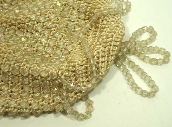2 Pc. Beaded Drawstring Purses - 5