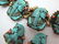 Antiq Faux Persian Turquoise Egyptian Bracelet Set - 2