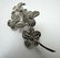 2 Vtg Floral Brooches - 5