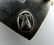 Art Deco Deep Amethyst Glass Stone Brooch - 4