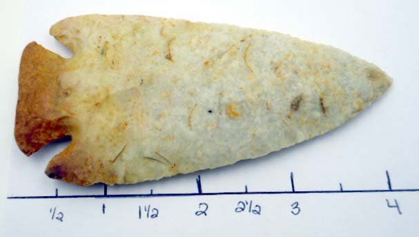 4 1/8" Corner Notch Point: 4 1/8"