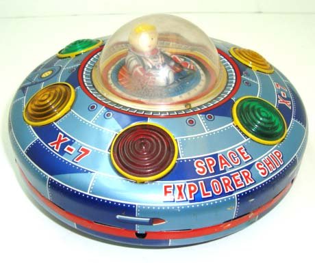 Bat. Op. Space Explorer Ship: 8"