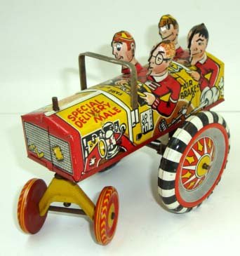 Key Wind Marx Special Delivery Male Car: 6"