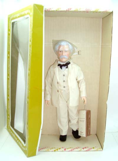 Effanbee Mark Twain Doll In Box: 16"