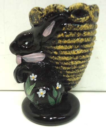 H.P. Fenton Bunny Egg Cup: 3 1/4" Artist Sgnd.