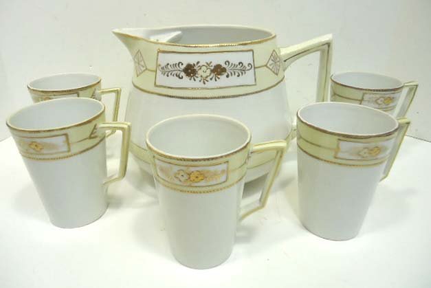 6 pc. H.P. Nippon Water Set: 6" T