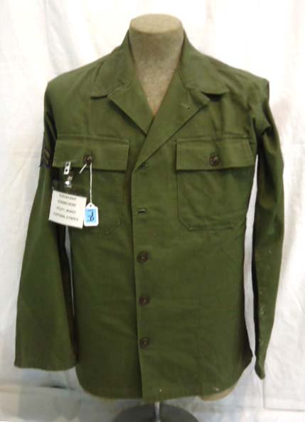 Korean War Utility Jacket: Herringbone