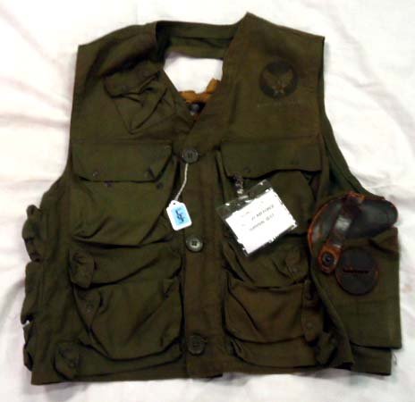 WWII Army Air Corps Survival Vest: WWII