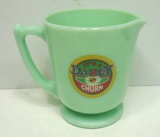 Jadeite 4 Cup Measuring Pitcher: 5 5/8"T