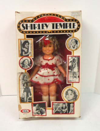1973 Ideal Shirley Temple Doll w/ Orig. Box: 16"T